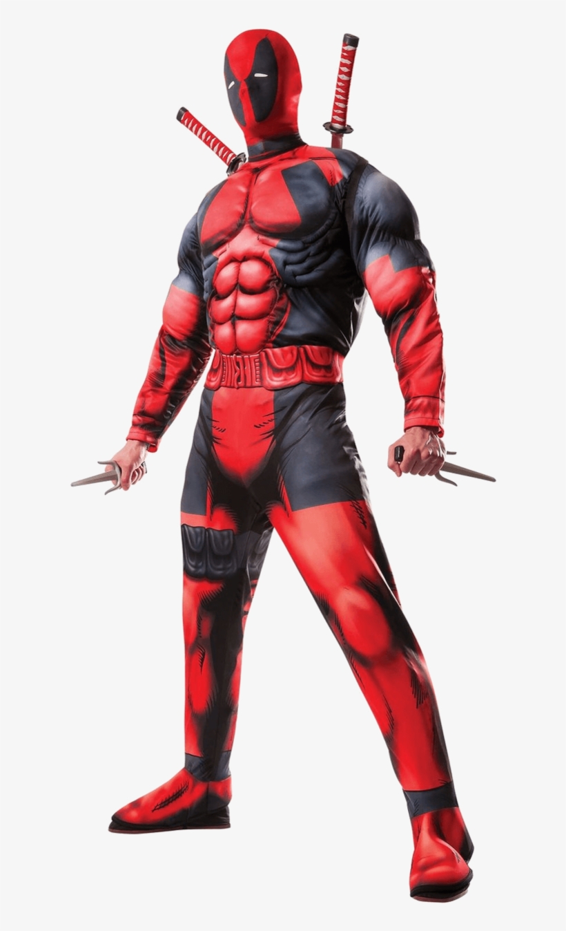Deadpool Costume, transparent png #9842615