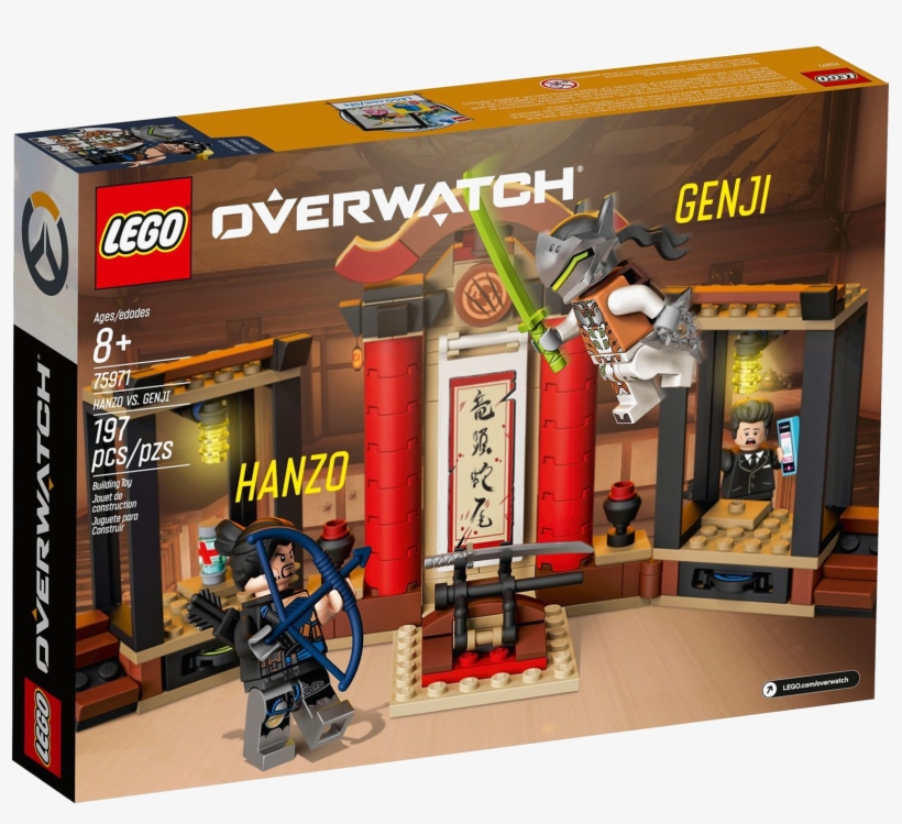 You Will Earn 3 Reward Points By Buying This Product - Lego Hanzo Vs Genji, transparent png #9843082