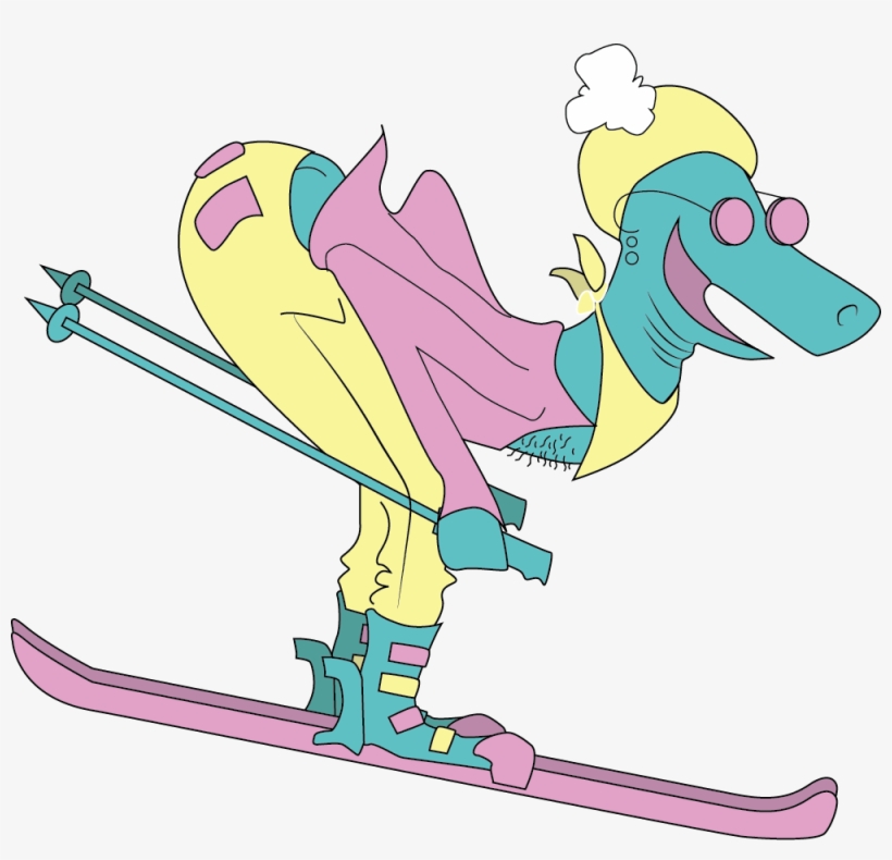 Skier Stops, transparent png #9843247