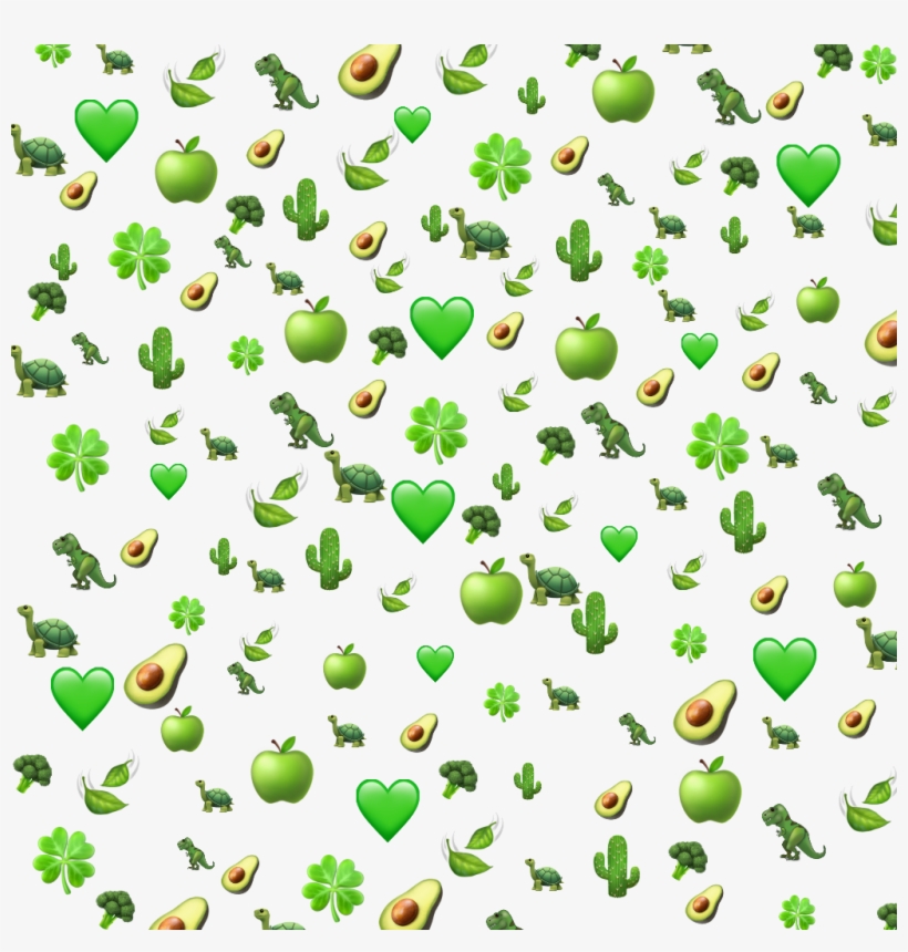 Green Sticker - Много Эмодзи Пнг, transparent png #9843574
