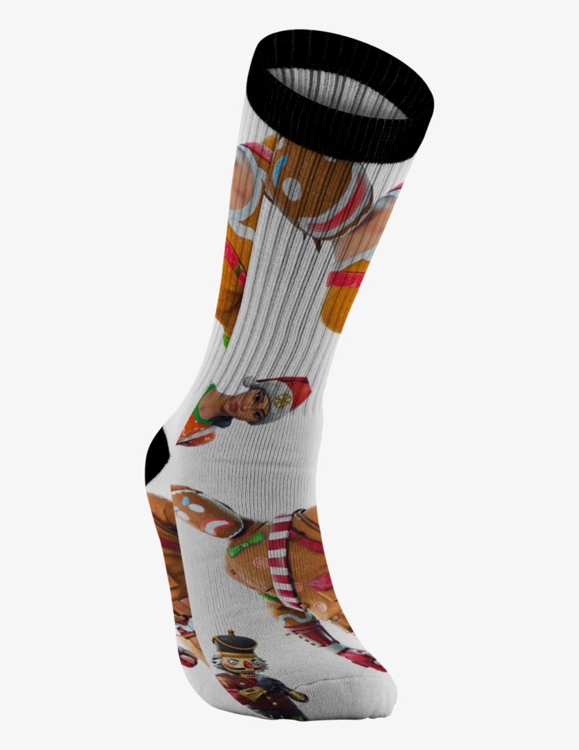 Fortnite "merry Xmas Fortnite" Socks - Sock, transparent png #9843754