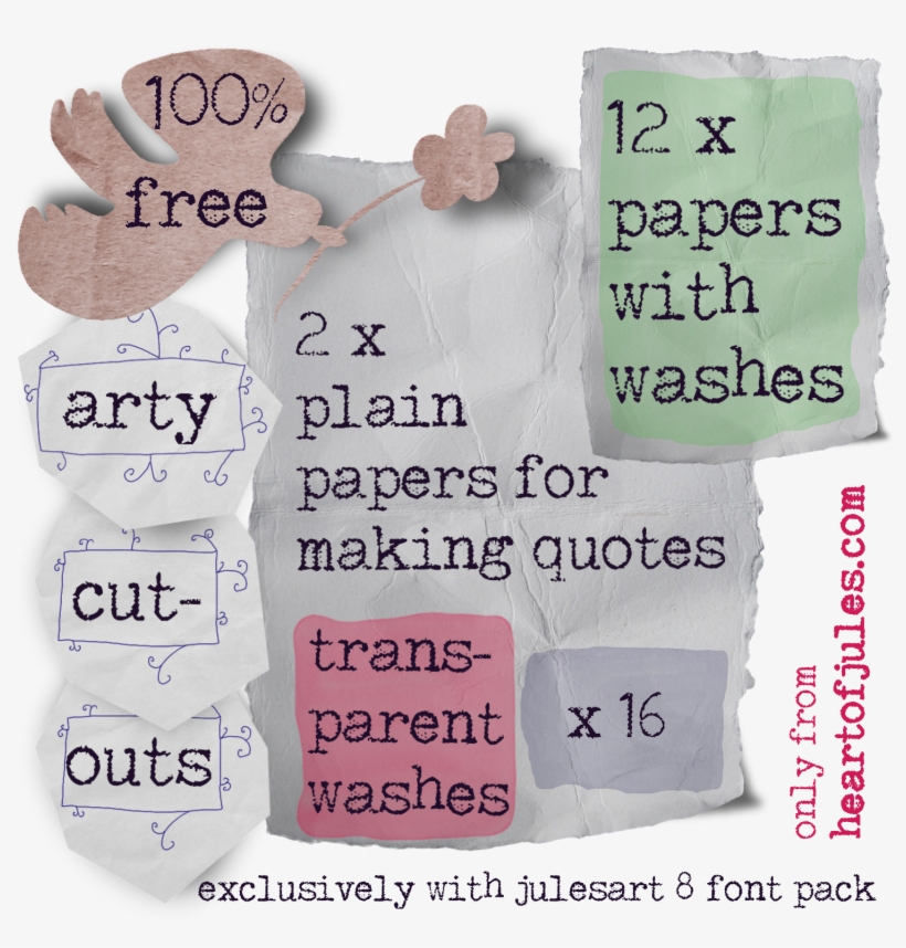 Also Included, Exclusively From The Heart Of Jules - Paper, transparent png #9844351