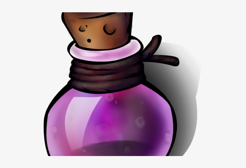 Alchemy Clipart Minecraft Potion - Purple Potion Potion Png, transparent png #9844681