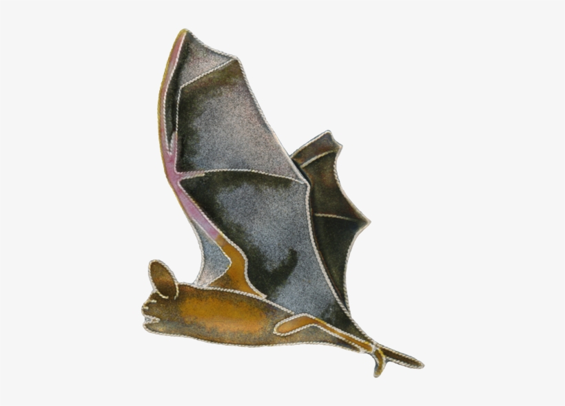 Free Tail Bat Pin Clean Up Copy - Vampire Bat, transparent png #9844836