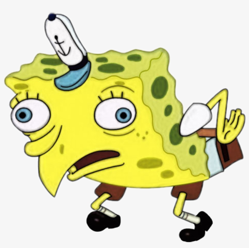 Meme Spongebob Thatsass Sticker Shoogie Boogie Png - Spongebob Mocking Meme Png, transparent png #9845153