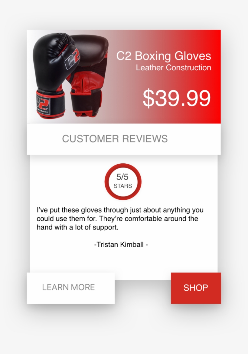 The Design Factor - Boxing Glove, transparent png #9845483