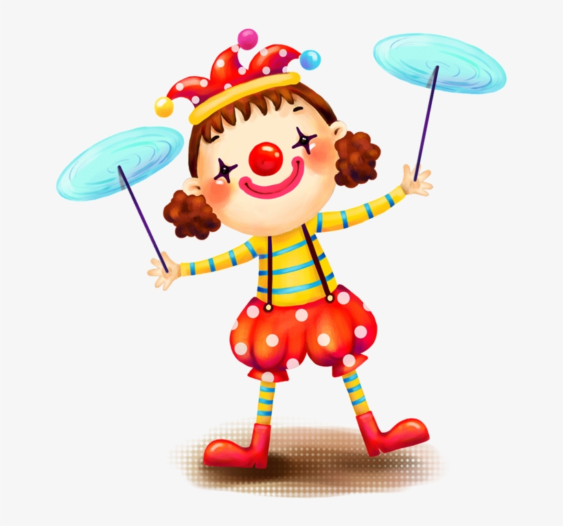 Drawing Girls Clown - Palhacinho De Carnaval Png, transparent png #9845640