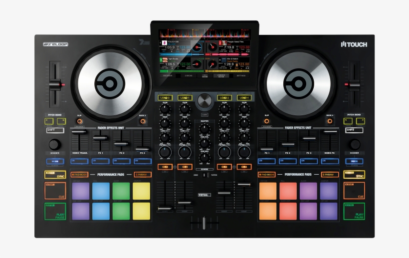 Virtualdj Pro Oem Included - Reloop Touch, transparent png #9845642