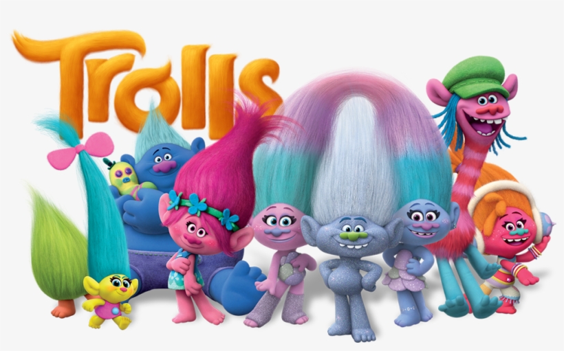 Movie Fanart - Trolls Movie, transparent png #9845968