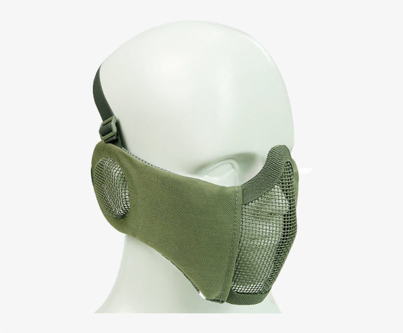 Bravo Airsoft Tactical Gear V4 Strike Metal Mesh Face - Mask, transparent png #9846048