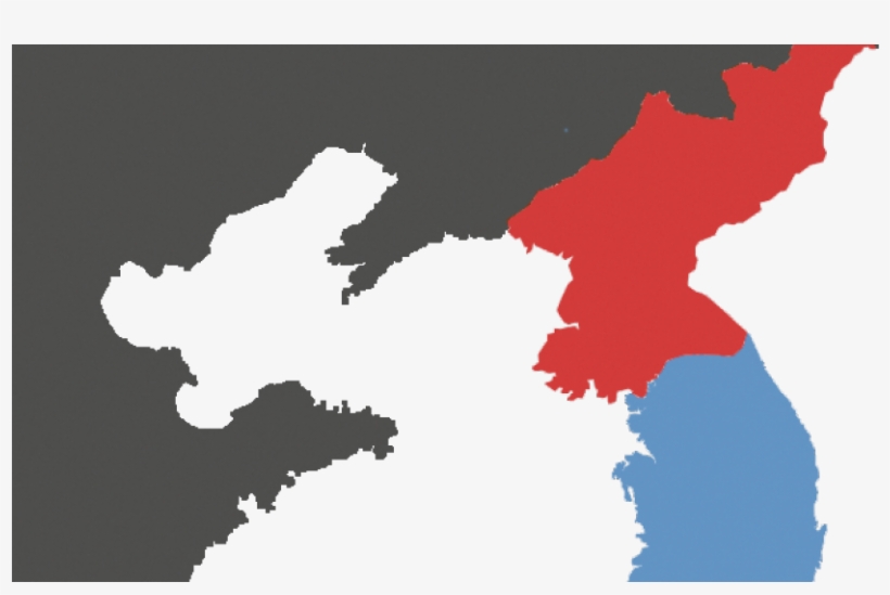 North Korean Defectors In Fiction - Korea Map, transparent png #9847235