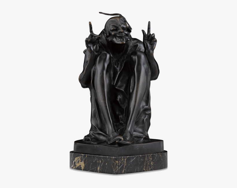 The Hugger Erotic Bronze Attributed To Bruno Zach - Statue, transparent png #9847648