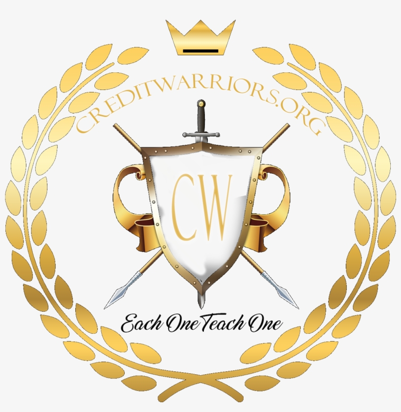 Credit Warriors Credit Repair - Gold Transparent Laurel Wreath Vector, transparent png #9848042