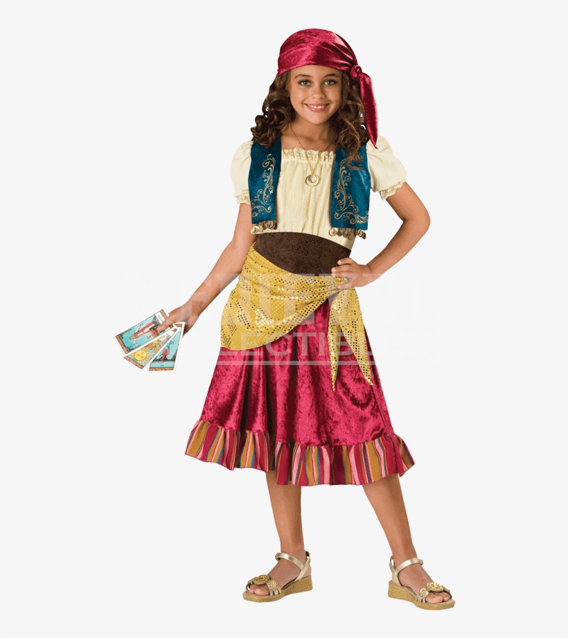 Girl Gypsy Costume, transparent png #9848803