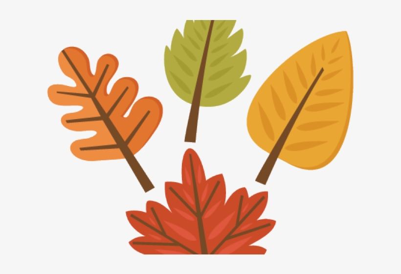 Fall Clipart Leaf - Cute Fall Leaf Clipart, transparent png #9848996