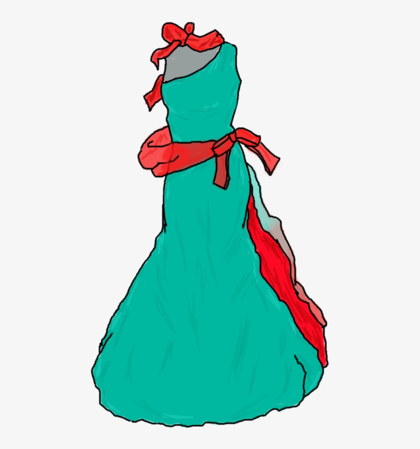 Formal Dress Clipart - Illustration, transparent png #9848999