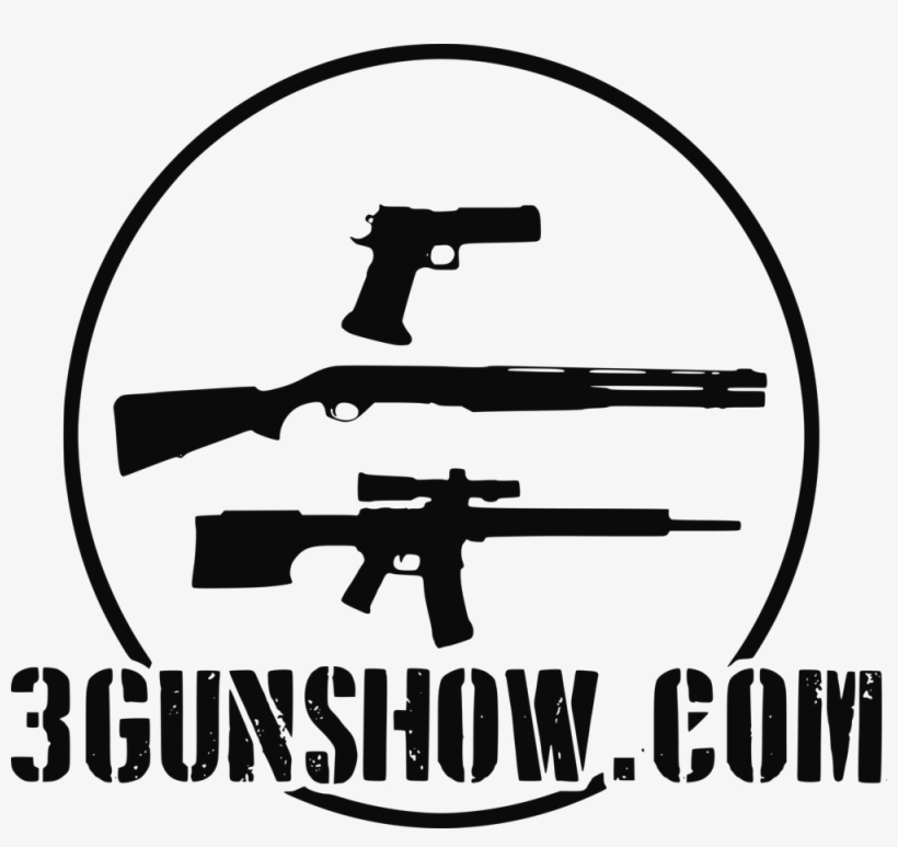 3 Gun Show Logo - Firearm, transparent png #9849113