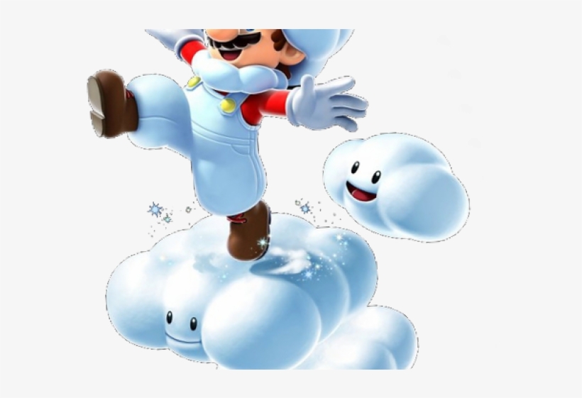 Cloud Computing Clipart Mario Cloud - Super Mario Galaxy 2 Cloud, transparent png #9849969