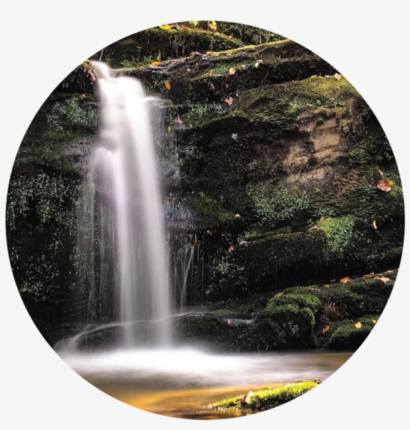 Hikes - Waterfall, transparent png #9850128