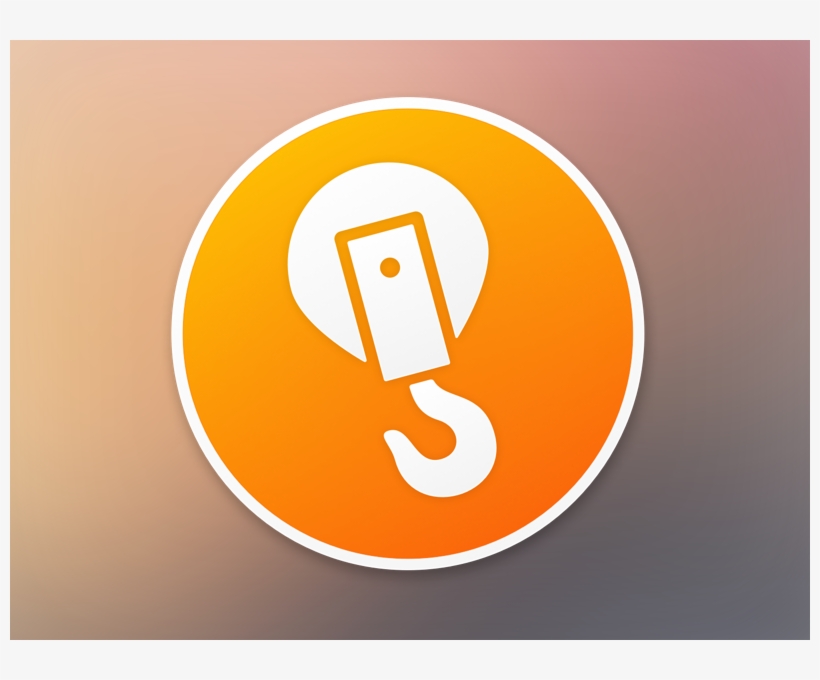 Pulley Mac Icon - Sign, transparent png #9850189