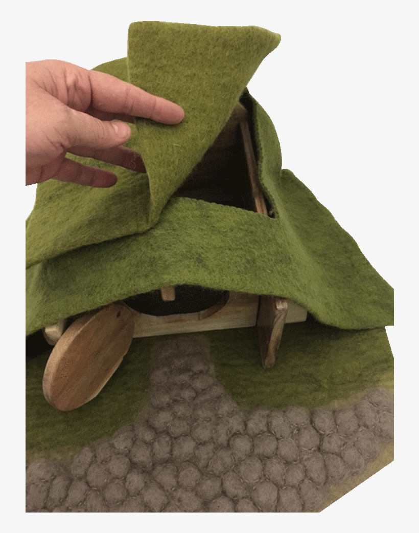Fairy Play Hobbit House & Mr Hobbit Earth Fairy - Suede, transparent png #9850535