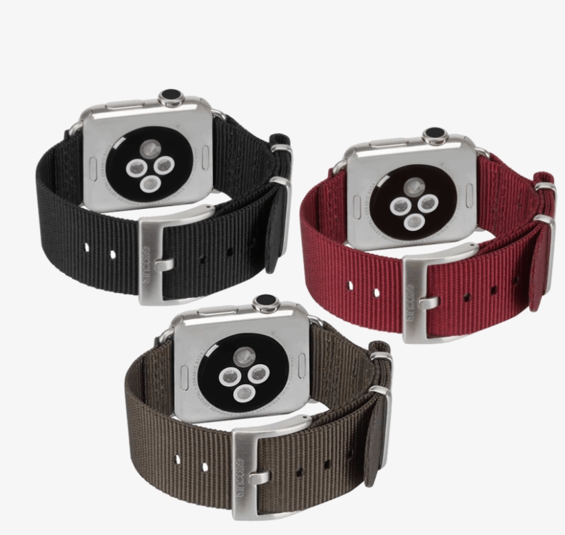 Incase Nato Nylon Bands For Apple Watch - Apple Watch, transparent png #9850658