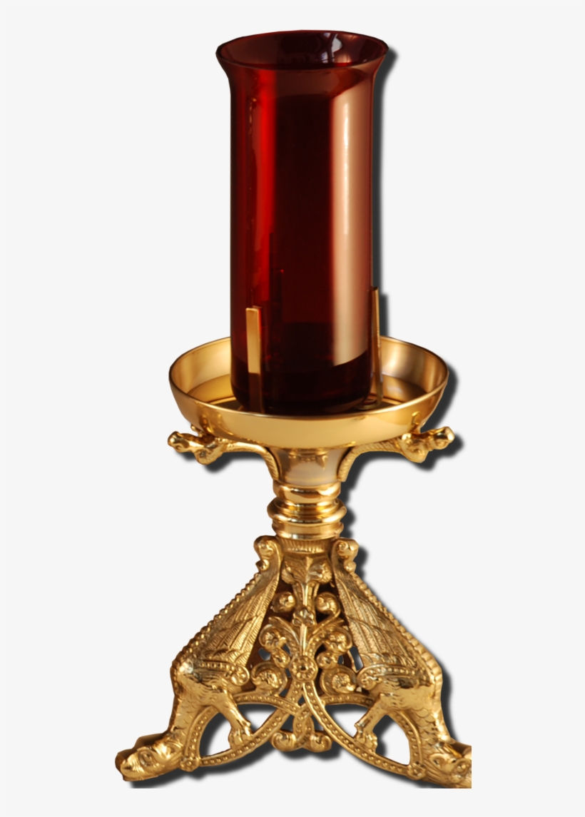 Altar Candlestick - Brass, transparent png #9850937