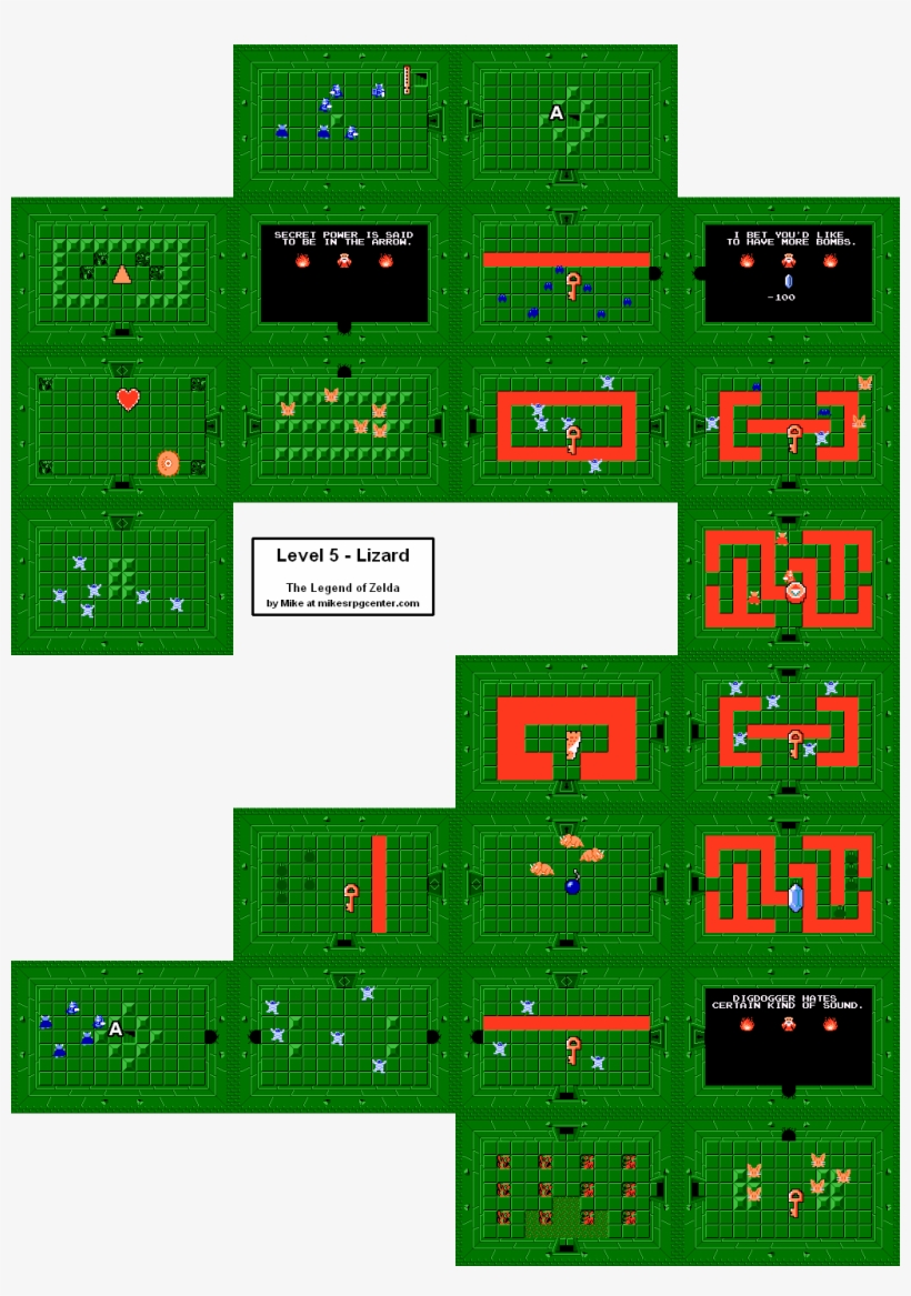 Level - Level 7 The Legend Of Zelda Map Location, transparent png #9851044....