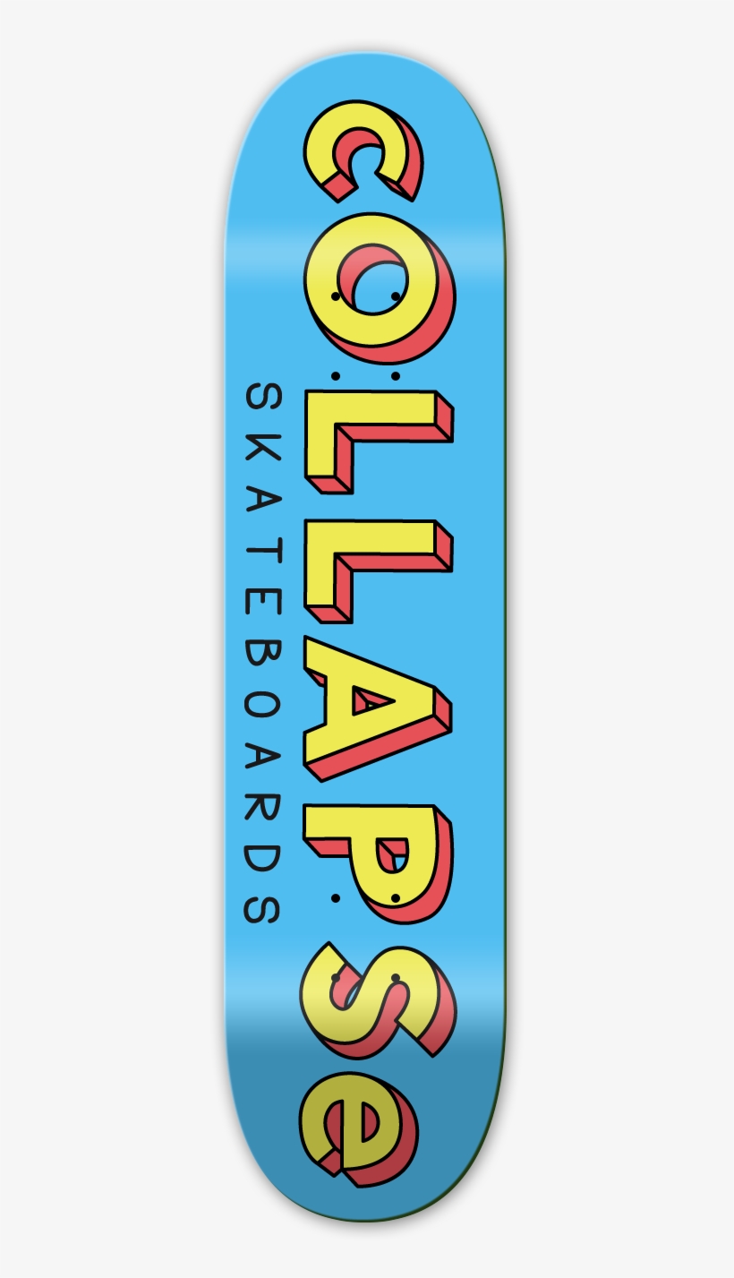Logo Block V2 - Skateboard Deck, transparent png #9851503