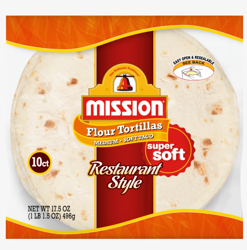Mission Flour Tortillas, transparent png #9851727