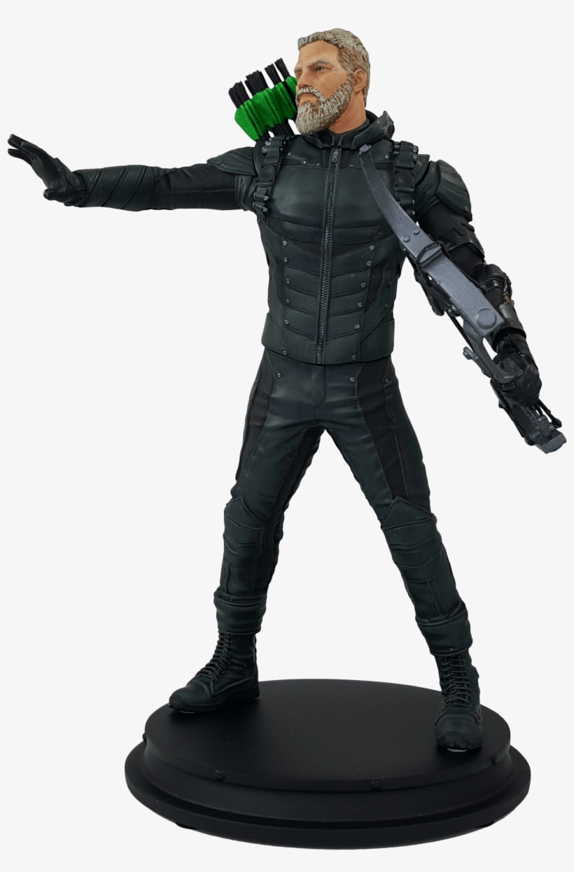 Standing Approximately 8 Inches Tall, Each Statue Is - Green Arrow Statue, transparent png #9852114
