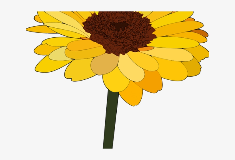 Sunflower Clipart Png - Sunflower Cartoon, transparent png #9852506