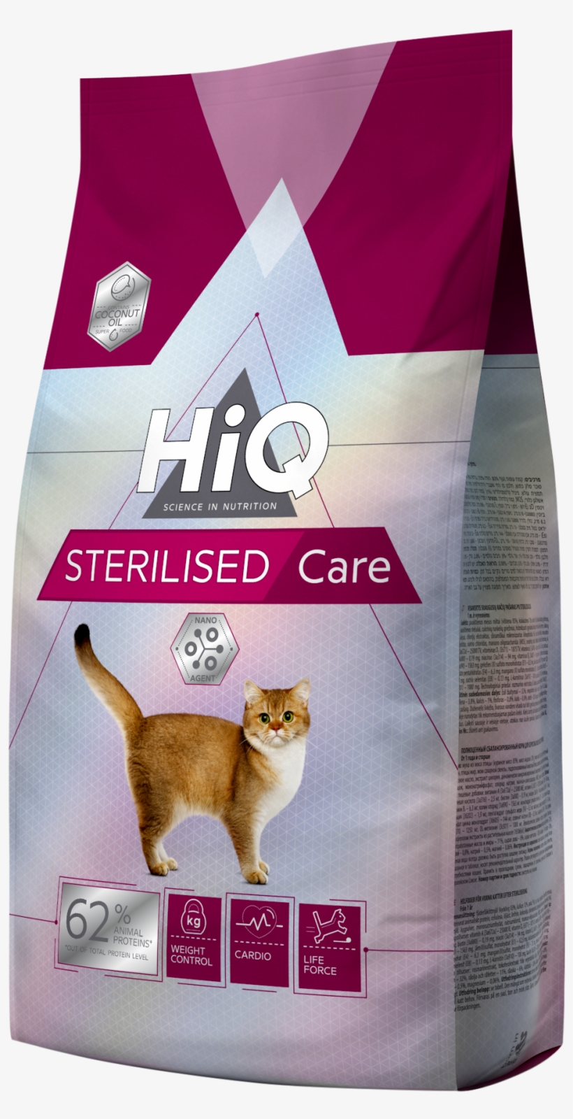Sterilised Care 1 8kg Copy 1524948925 - Hiq Maistas Sunims, transparent png #9852570