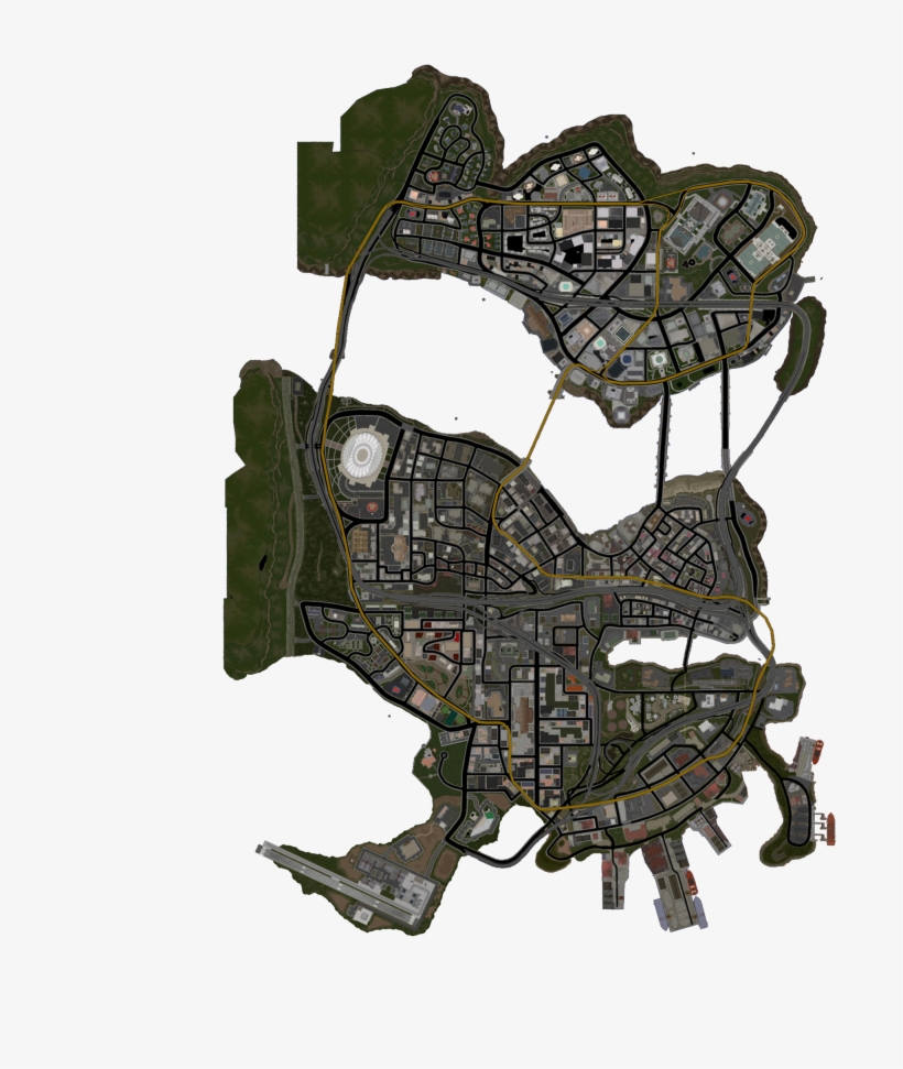 Saints Row 1 Stilwater, transparent png #9853576