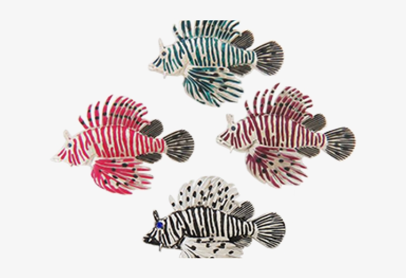 Lionfish Clipart Transparent - Coral Reef Fish, transparent png #9853722