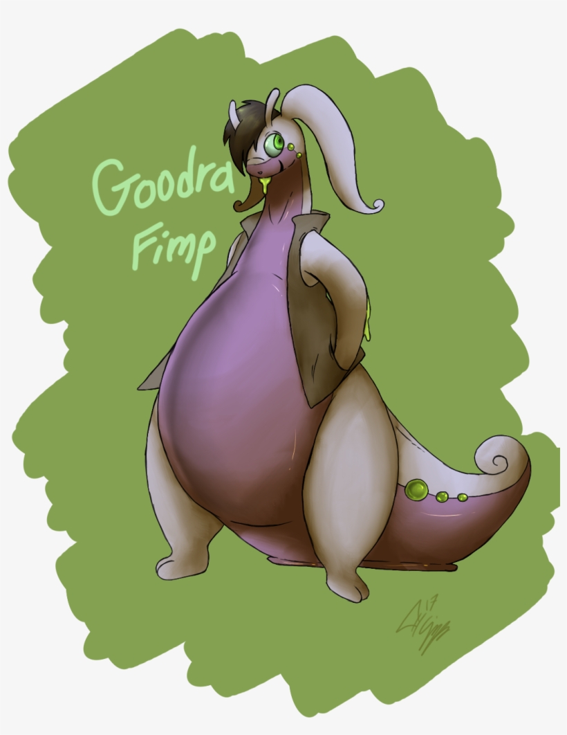 Goodra - Cartoon, transparent png #9854010