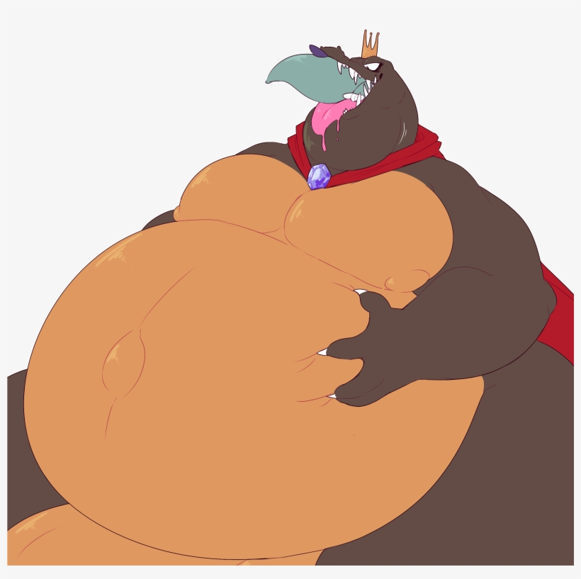 3 Months Ago - King K Rool Belly, transparent png #9854154