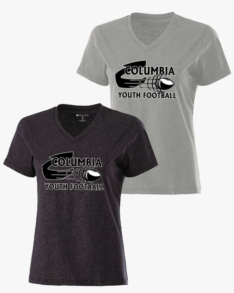 Columbia Youth Football Ladies Glimmer Tee - Active Shirt, transparent png #9854520