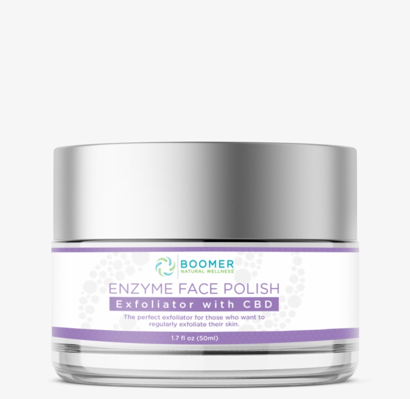 Enzyme Face Polish Exfoliator Infused With Cbd - Cosmetics, transparent png #9854549