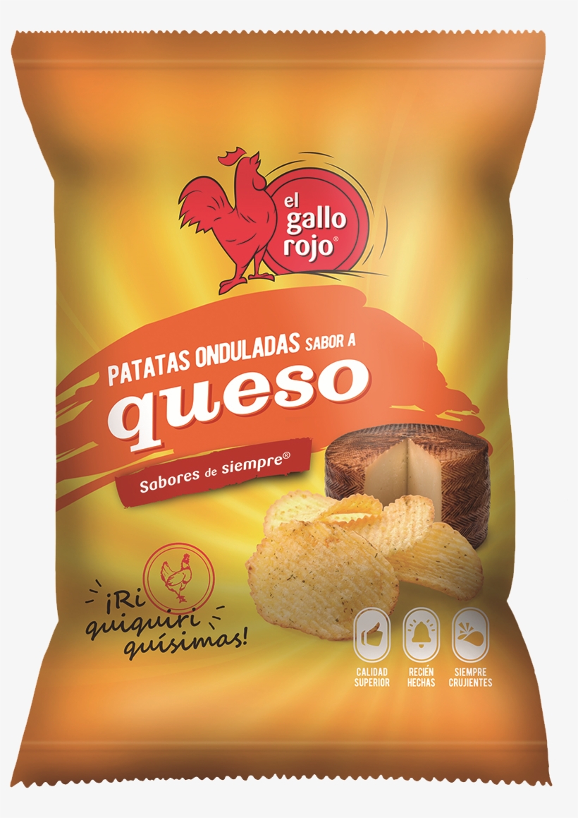 Patatas Onduladas Sabor Queso - Biscuit, transparent png #9854777