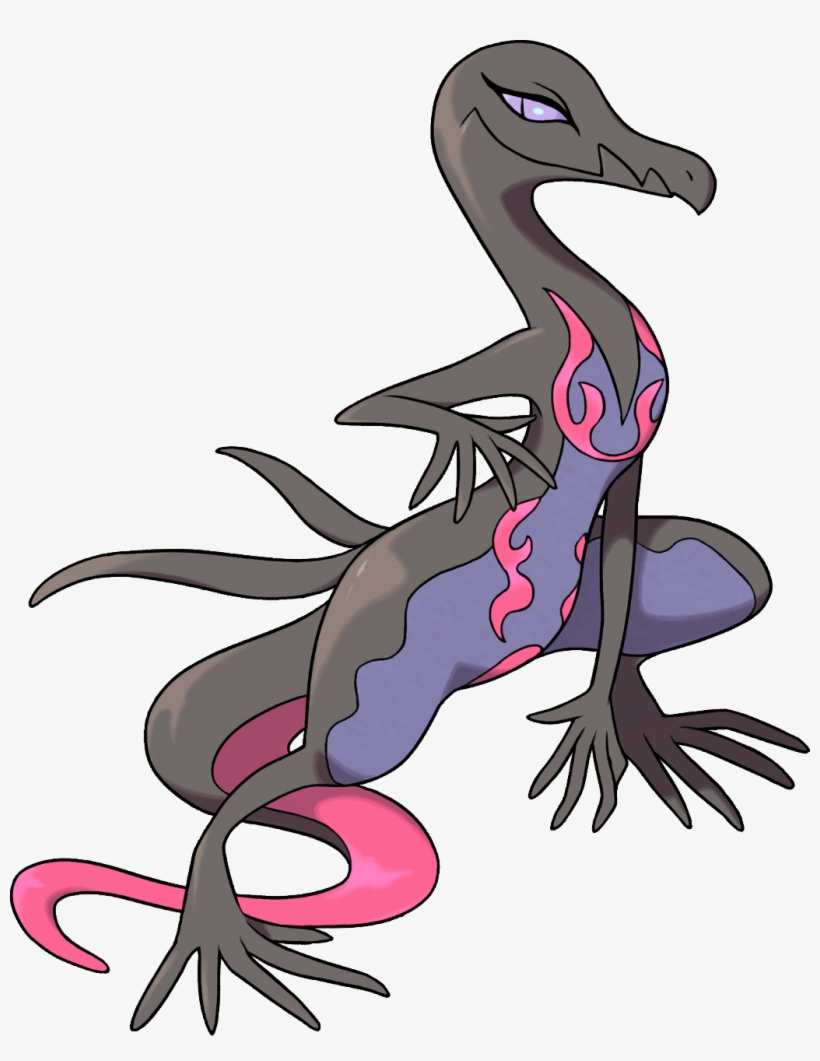 Salazzle Pokemon Sun And Moon, transparent png #9855474