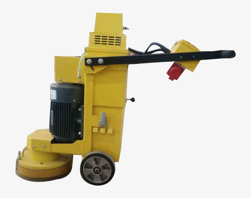 Double Disc Grinding Machine Concrete Cement Floor - Concrete Grinder, transparent png #9855676