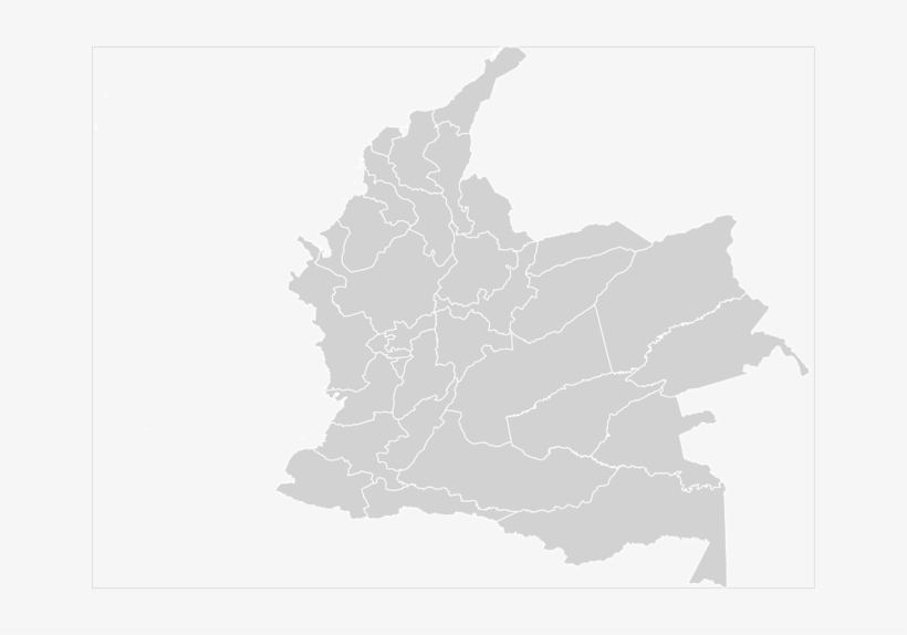 Colombia 810×613 - Map, transparent png #9855925