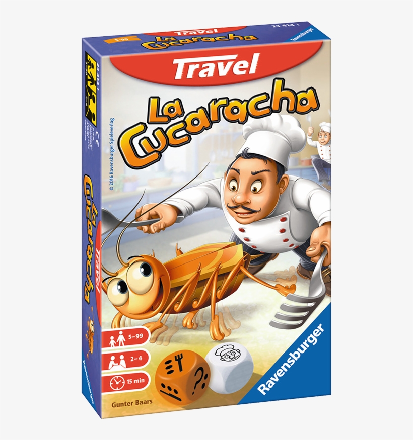 Juego De Mesa Ravensburger - Gioco Da Tavolo La Cucaracha, transparent png #9856370