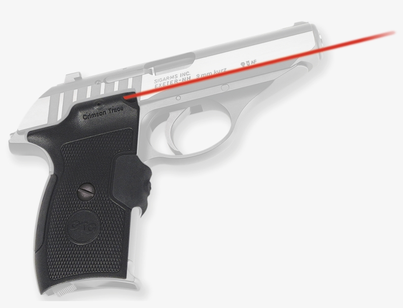 Crimson Trace Lg432 Lasergrips Red 633 Nm Sig P230/p232 - Sig Sauer P232, transparent png #9856576