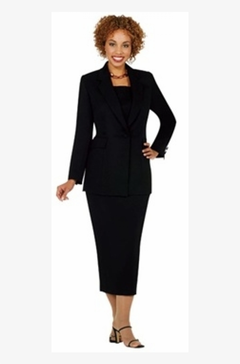 Ben Marc 2295 Single Breasted One Button 2 Pc Suit - Vestido Rojo Calvin Klein Mangas Campana, transparent png #9857156