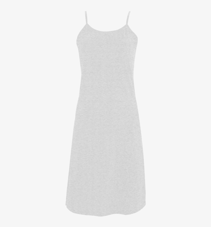 Grey Random Grain Motion Blur Vas2 Alcestis Slip Dress - Active Tank, transparent png #9857162