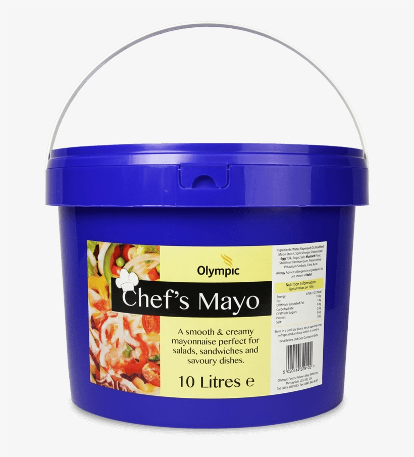 Olympic Chefs Mayo 10l Bucket - Rice Cooker, transparent png #9857567