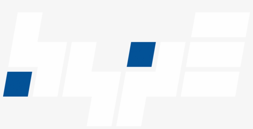 Hype Stencil 2-color White 2000px - Graphic Design, transparent png #9858069