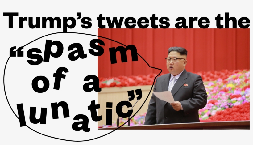 North Korea Calls Trump's Nuclear Tweets The "spasm - Public Speaking, transparent png #9858298
